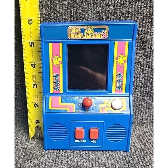 MS. PAC-MAN Retro Mini Arcade CLASSICS Hand Held Game 2018 Bandai Tested - Picture 6 of 6